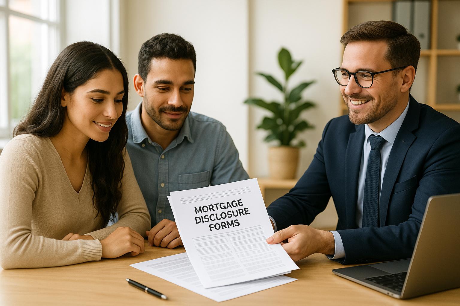 California Mortgage Disclosure Forms Explained